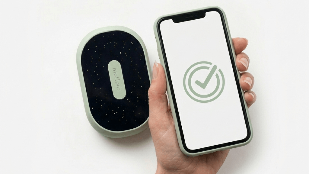 Connexion de l'application Mothair