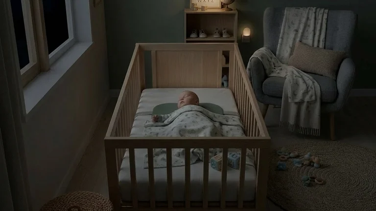 Baby, das friedlich schläft